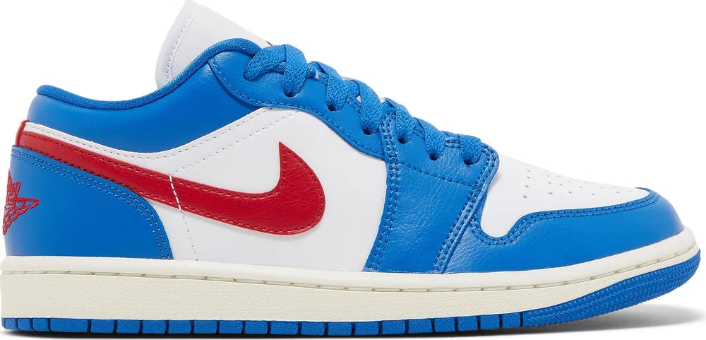 Air Jordan 1 Low Sport Blue Gym Red W