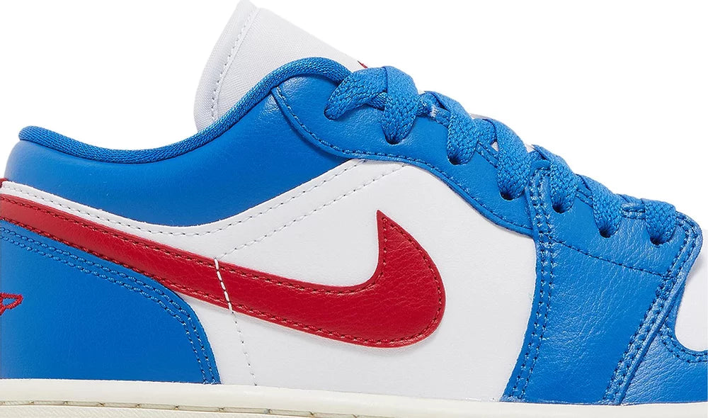 Air Jordan 1 Low Sport Blue Gym Red W