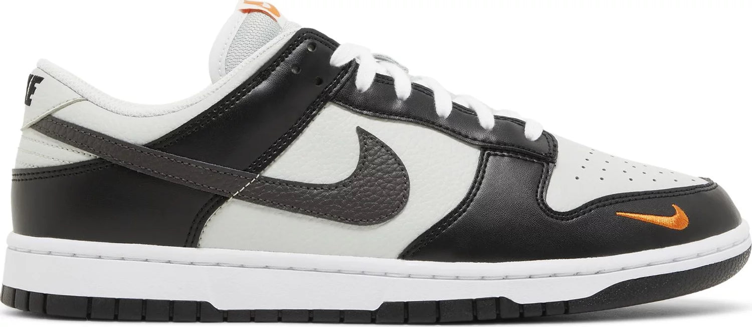 Nike Dunk Low Mini Swoosh Black Total Orange