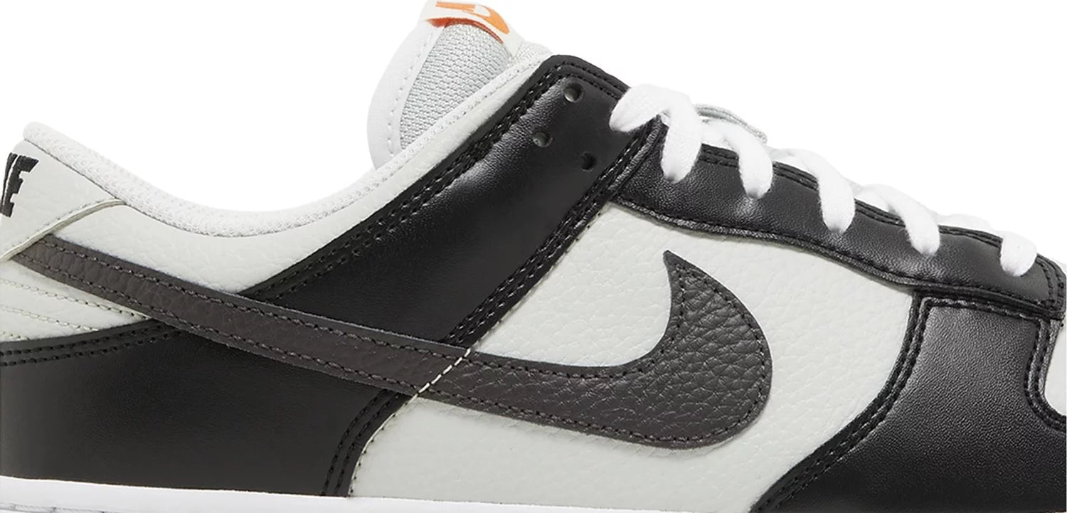 Nike Dunk Low Mini Swoosh Black Total Orange