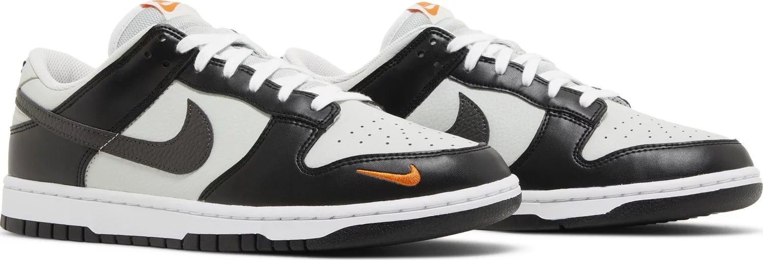 Nike Dunk Low Mini Swoosh Black Total Orange