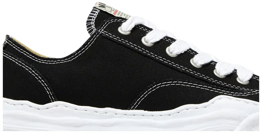 Maison Mihara Yasuhiro Hank OG Sole Canvas Low Black Wc