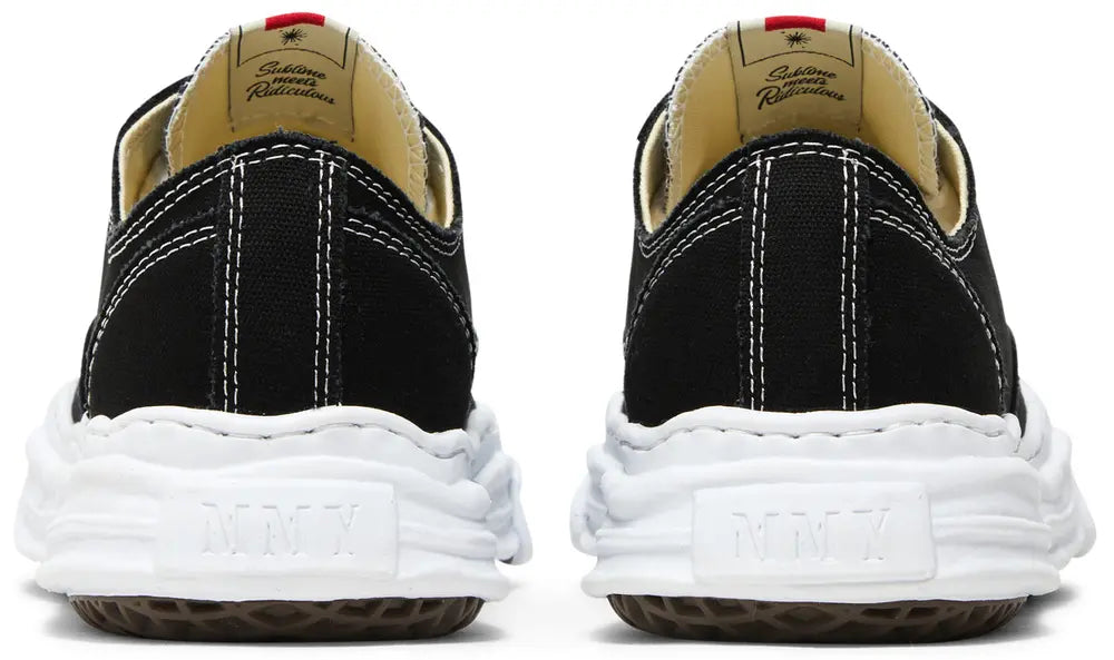 Maison Mihara Yasuhiro Hank OG Sole Canvas Low Black Wc