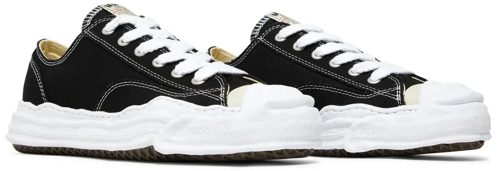 Maison Mihara Yasuhiro Hank OG Sole Canvas Low Black Wc
