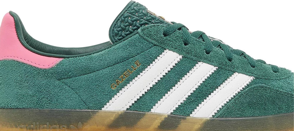 adidas Gazelle Indoor Collegiate Green Lucid Pink W