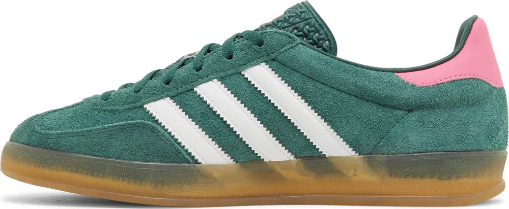 adidas Gazelle Indoor Collegiate Green Lucid Pink W