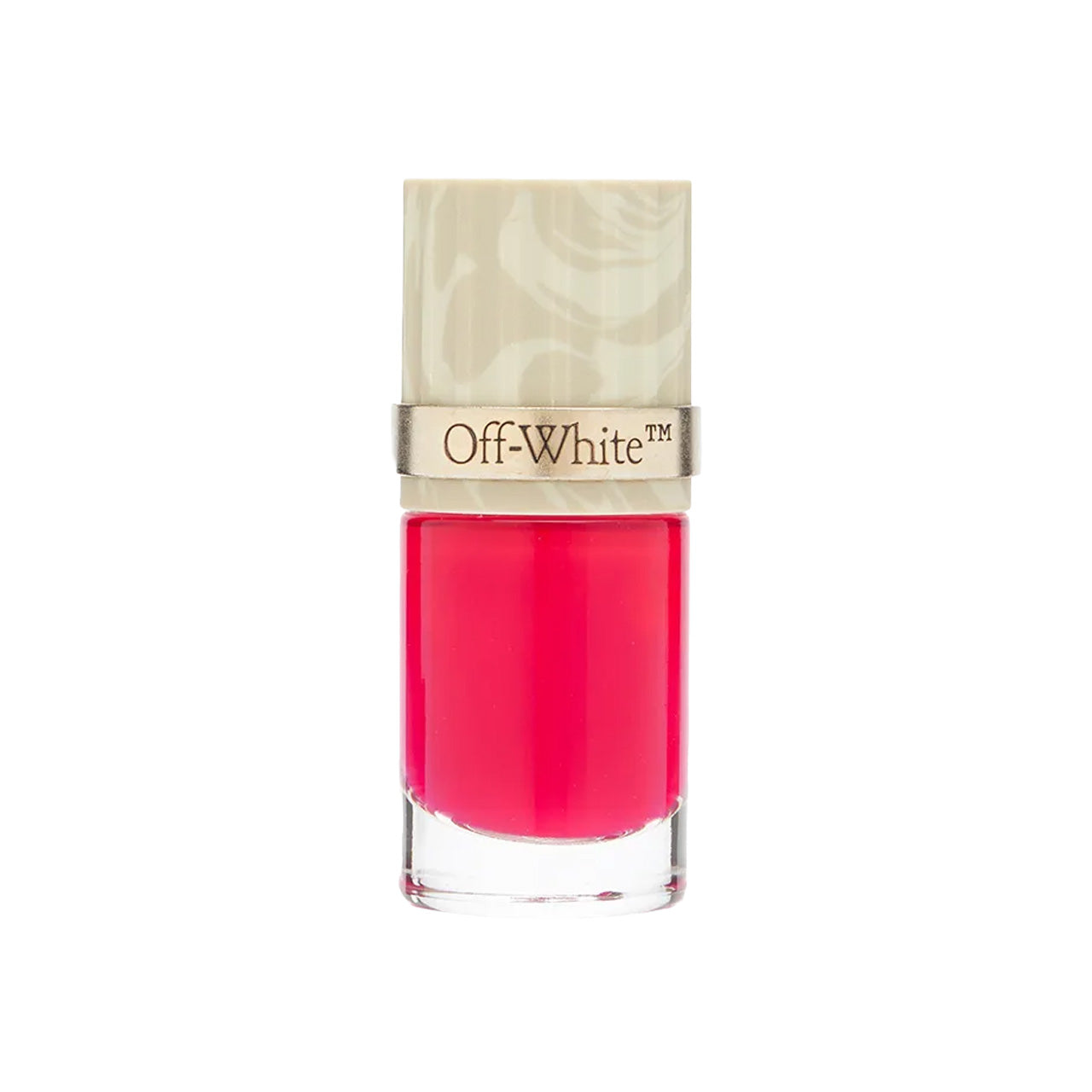 Off-White Matte Nail Polish Fuchsia