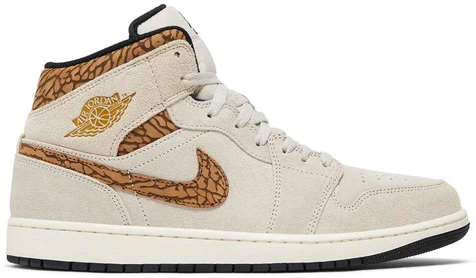 Air Jordan 1 Mid SE 'Brown Elephant'