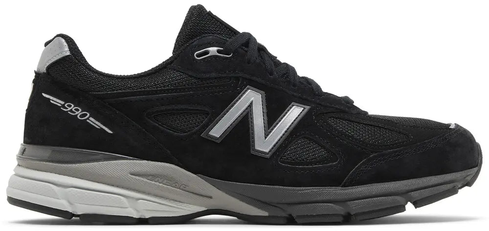 New Balance 990v4 Made in USA 'Black Silver' 2023