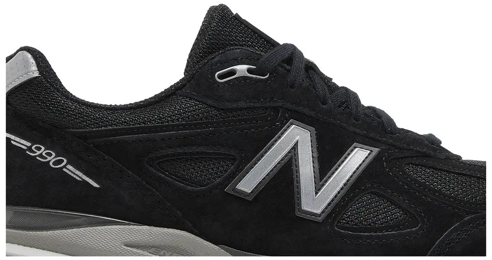 New Balance 990v4 Made in USA 'Black Silver' 2023