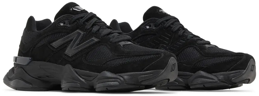 New Balance 9060 'Triple Black Suede'