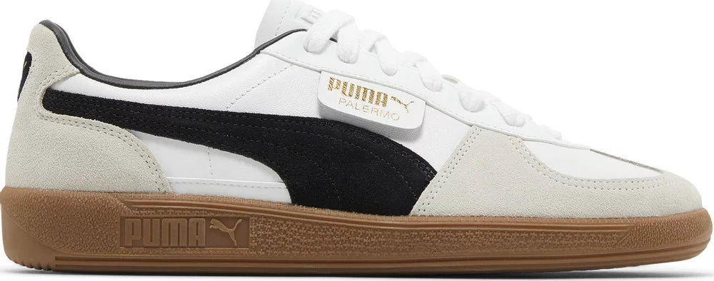 Puma Palermo Leather 'White Black Gum'