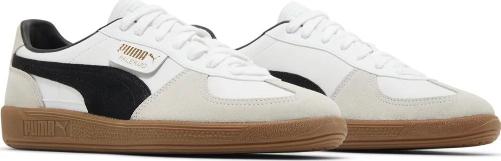 Puma Palermo Leather 'White Black Gum'