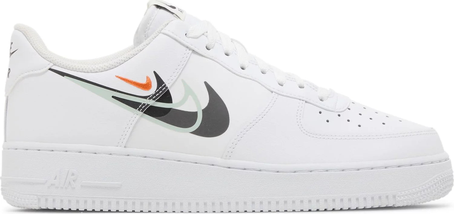 Nike Air Force 1 '07 'Multi Swoosh - White Black'