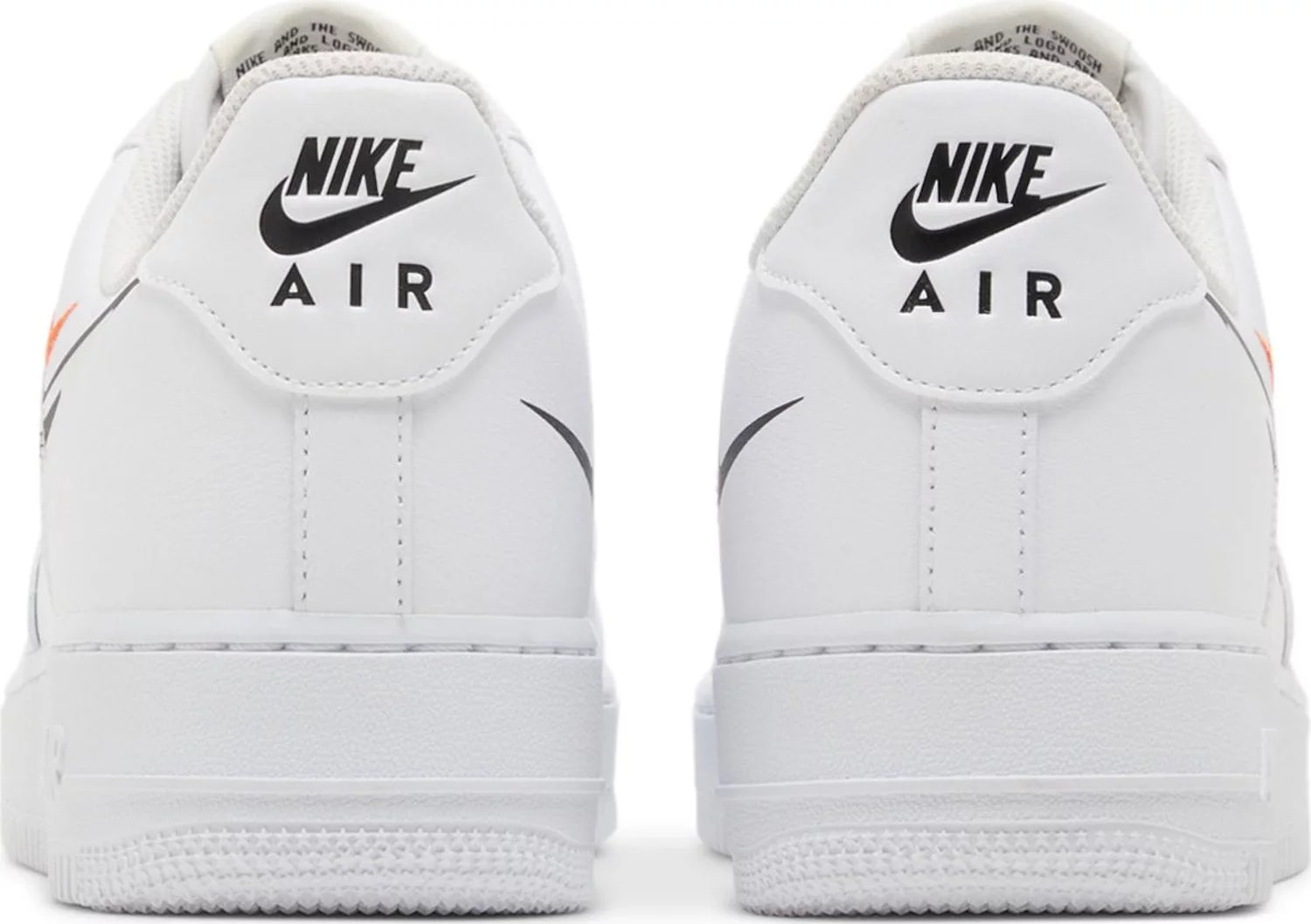 Nike Air Force 1 '07 'Multi Swoosh - White Black'