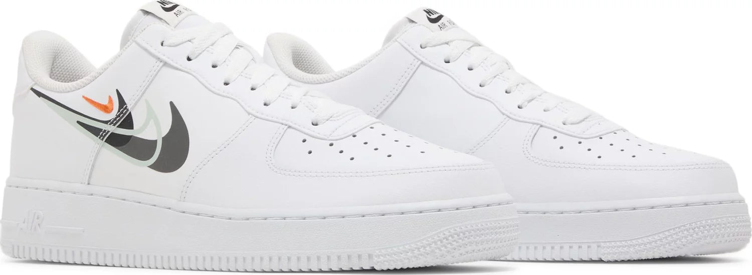 Nike Air Force 1 '07 'Multi Swoosh - White Black'