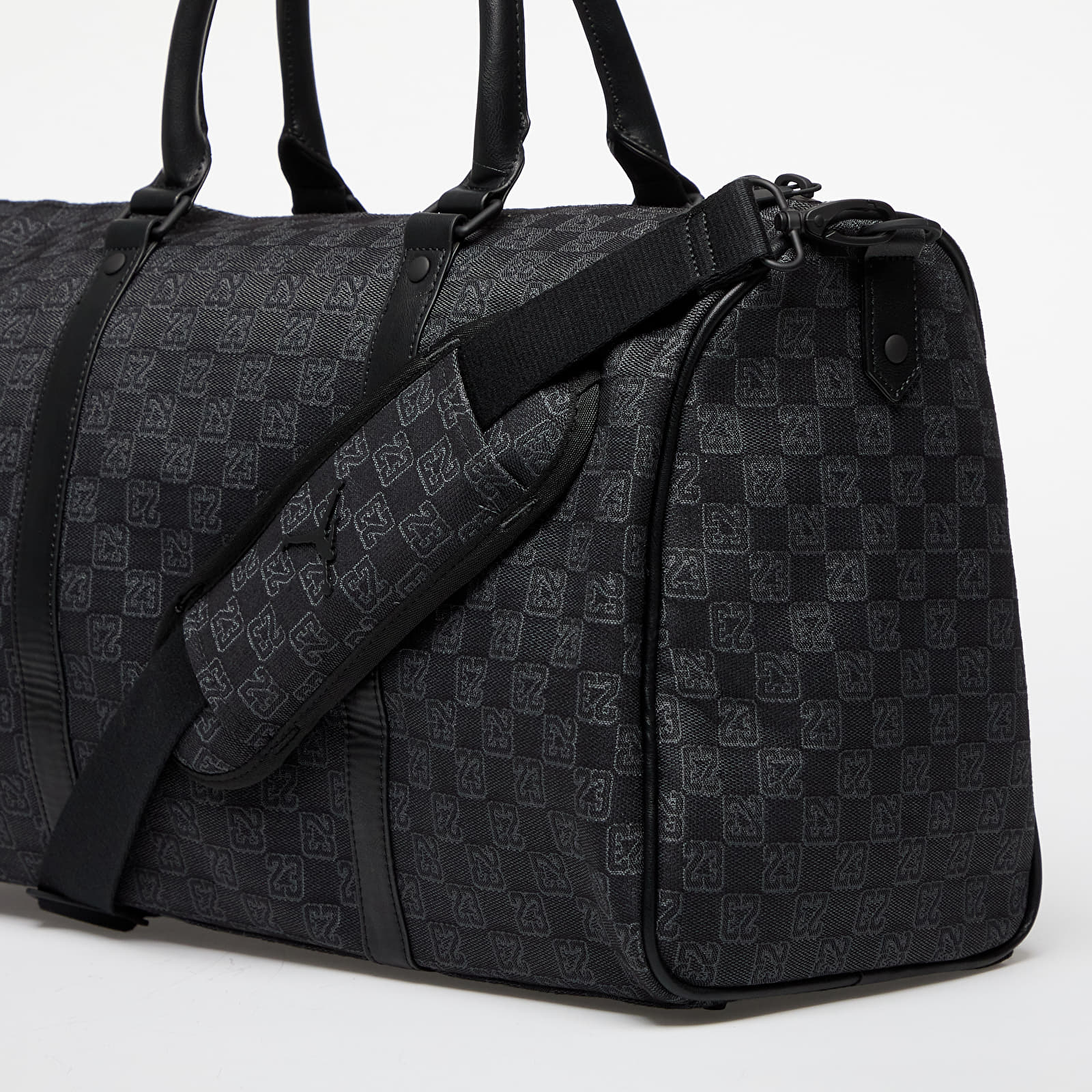 Jordan Monogram Duffle Bag (25L) Black Cat