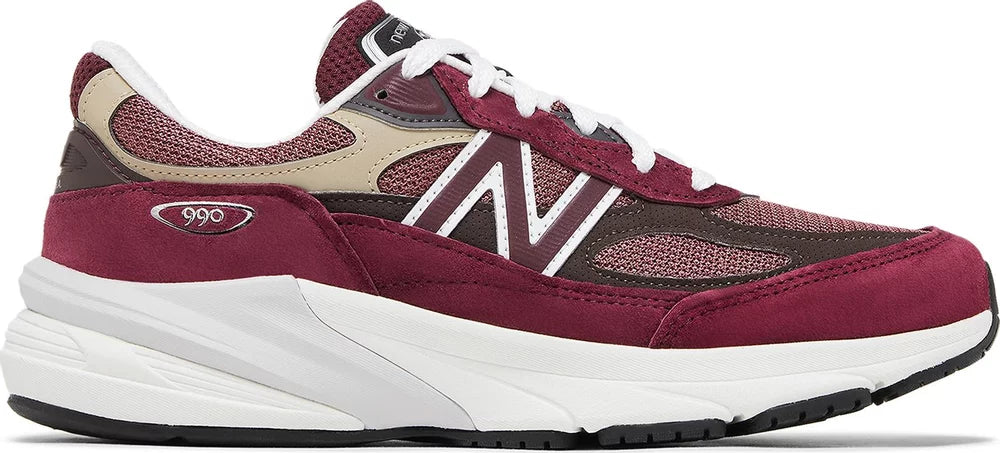 New Balance Teddy Santis x 990v6 Made in USA 'Burgundy Tan'