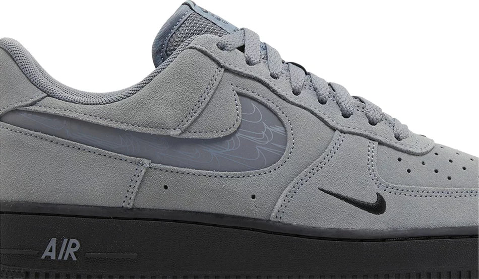 Nike Air Force 1 '07 LV8 'Reflective Swoosh - Cool Grey'