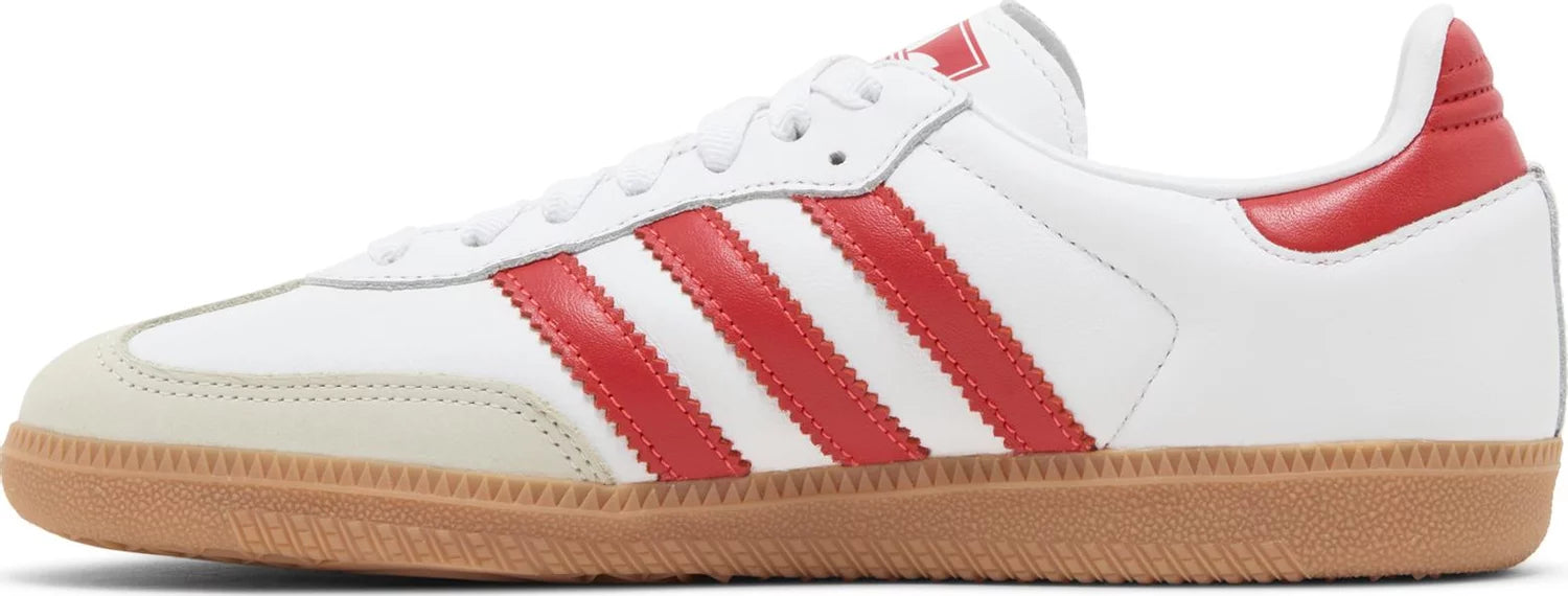 Adidas Wmns Samba OG 'White Solar Red Gum'