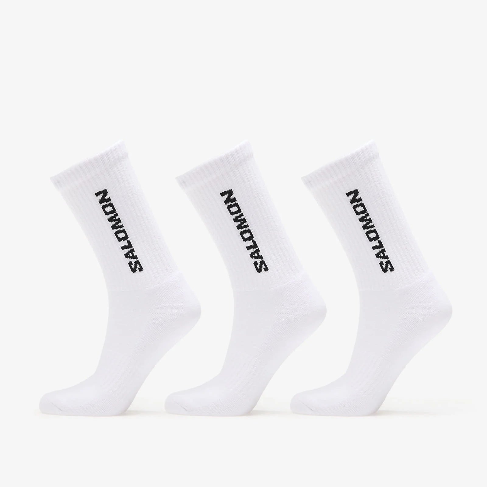 Salomon Everyday Crew Socks 3-Pack White