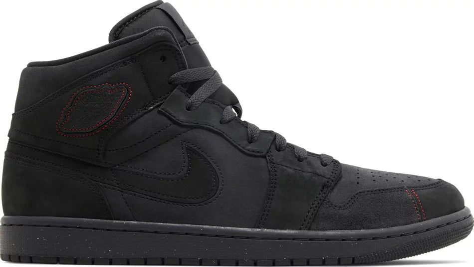 Air Jordan 1 Mid SE Craft Dark Smoke Red