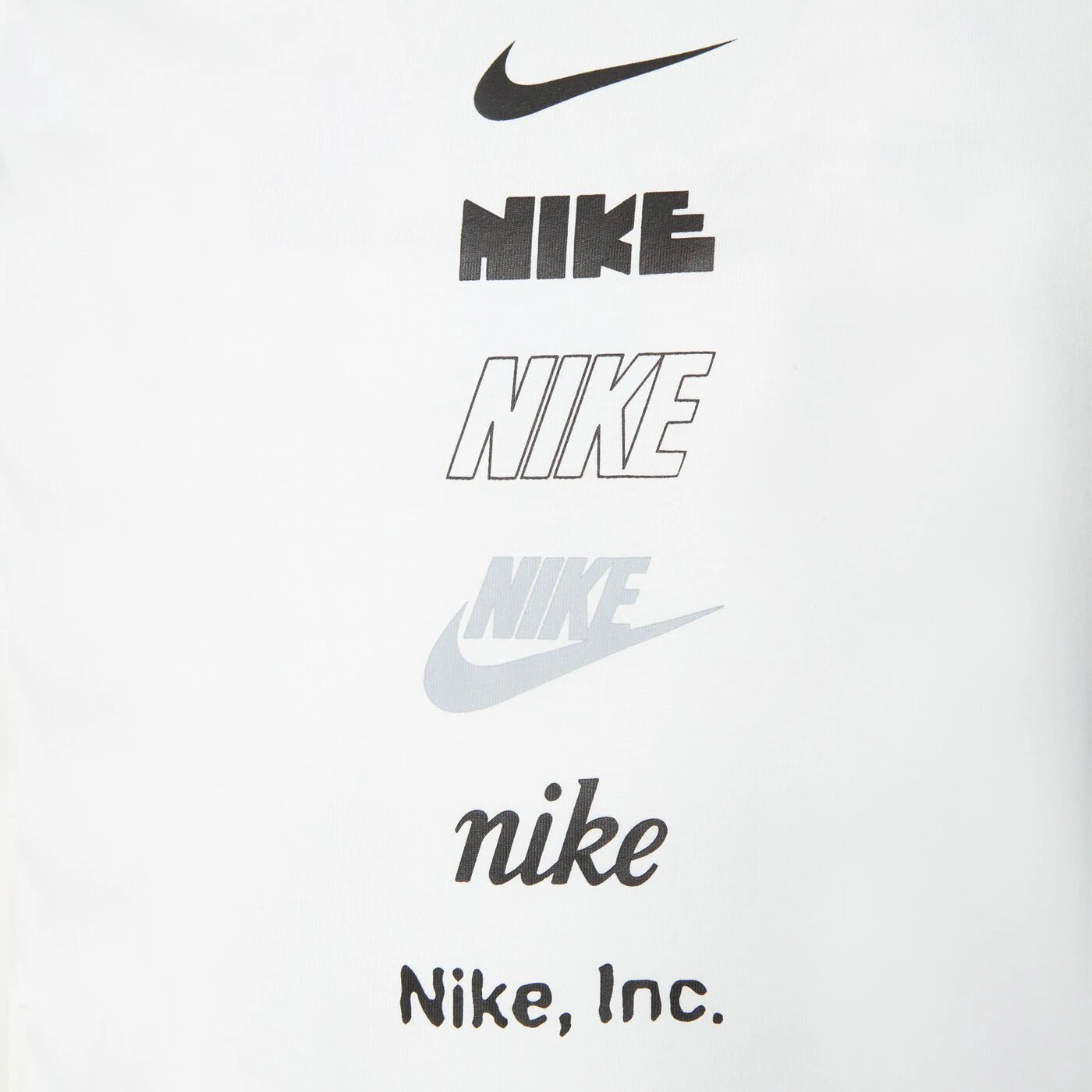 Nike Stack Logo T-Shirt White