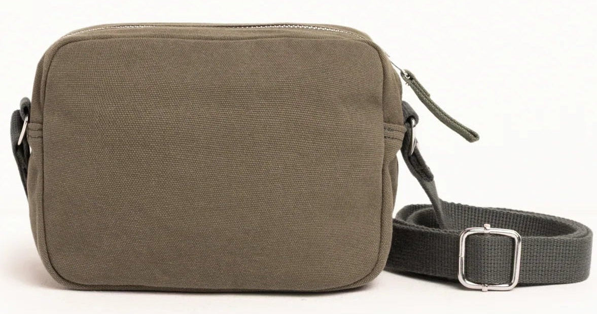 Stussy Canvas Pouch Green