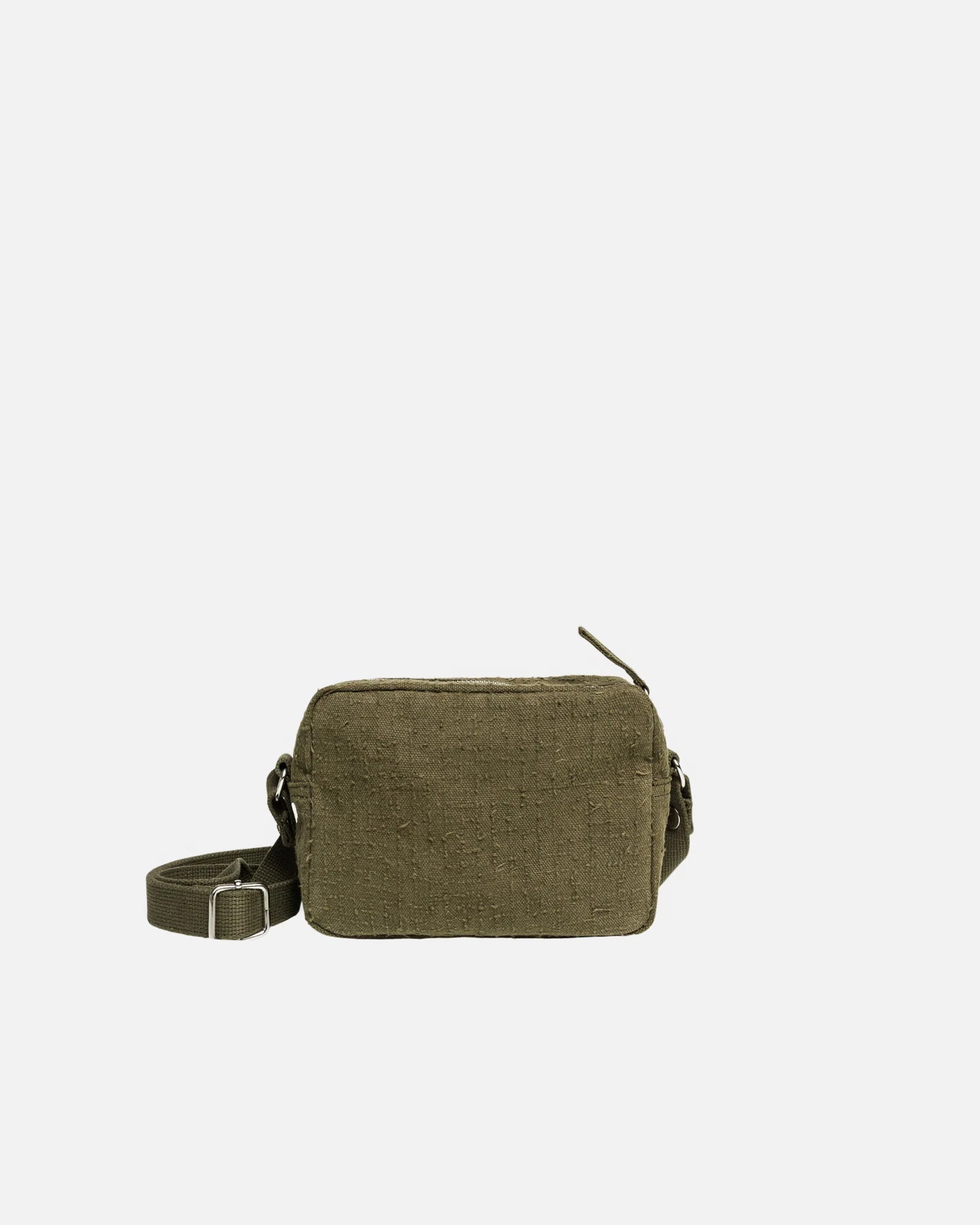 Stussy Needle Punch Side Pouch Olive