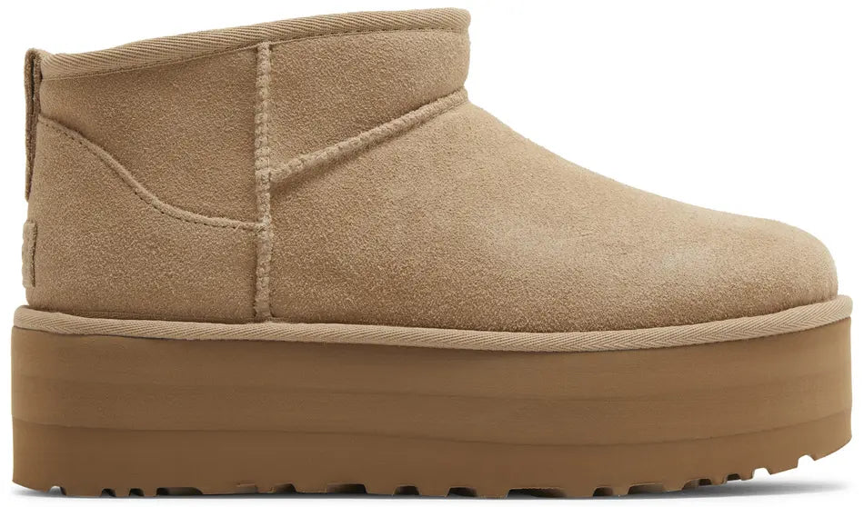 UGG Classic Ultra Mini Platform Boot Sand