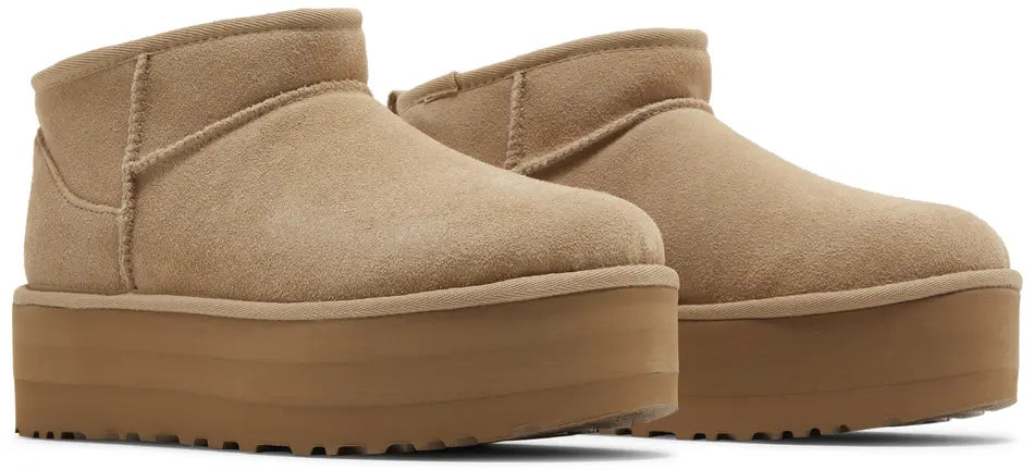 UGG Classic Ultra Mini Platform Boot Sand