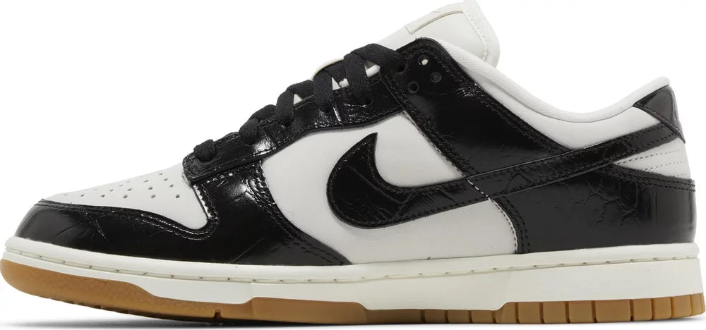 Nike Wmns Dunk Low LX 'Black Croc'