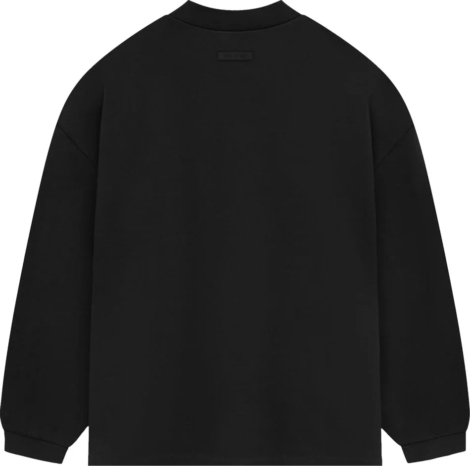 Fear of God Essentials Heavy Jersey Longsleeve Tee Jet Black