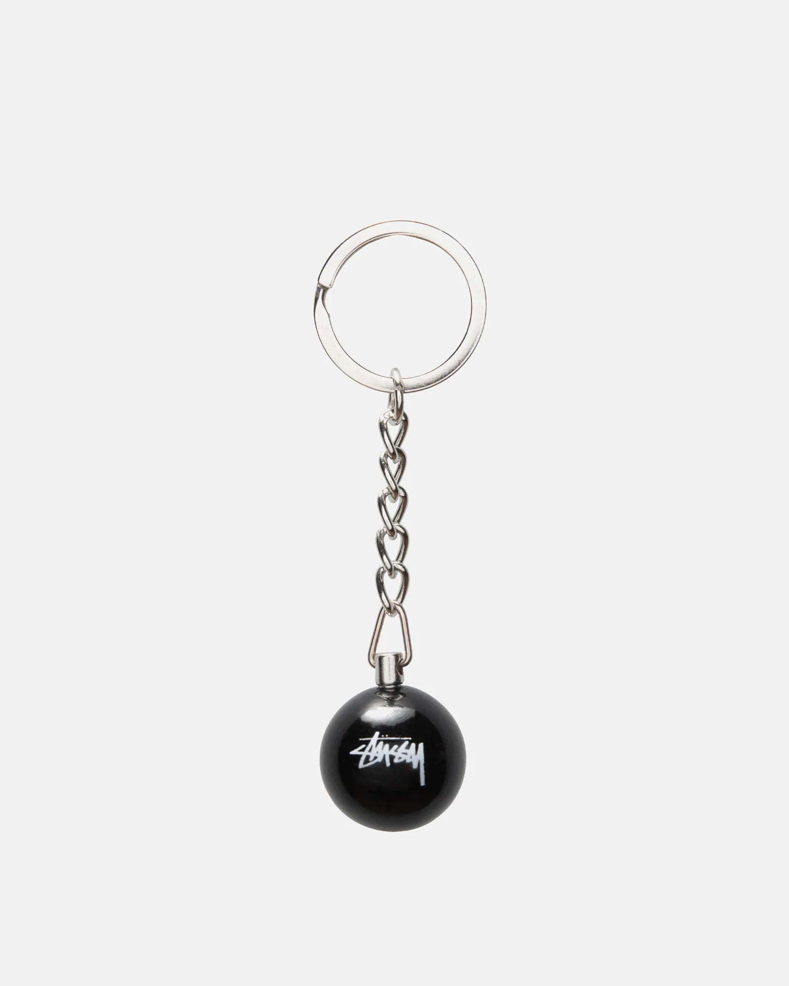 Stussy 8 BALL KEYCHAIN Black