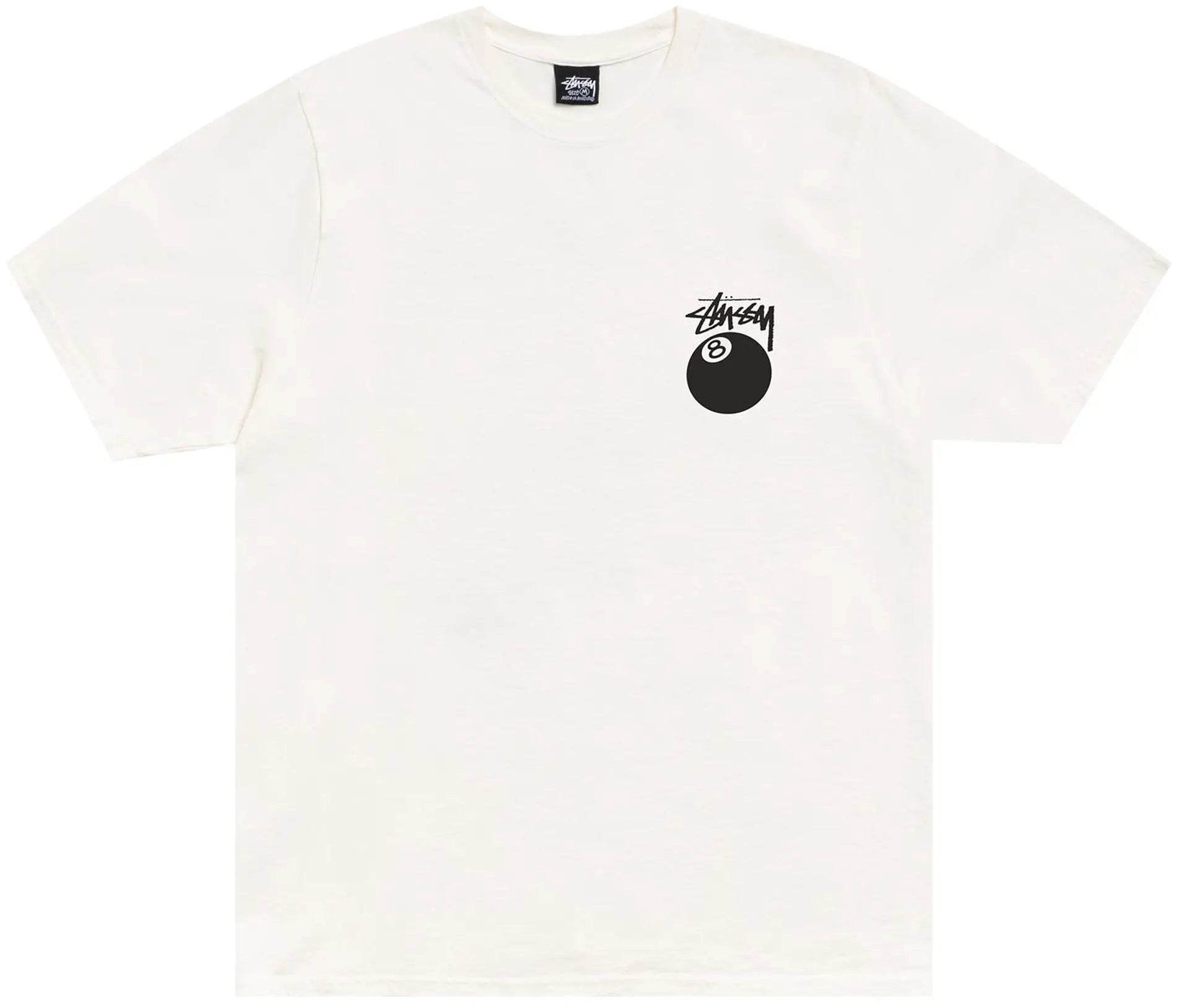 Stussy 8 BALL TEE PIGMENT DYED Natural