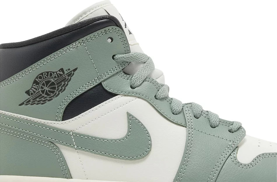 Air Jordan 1 Mid Jade Smoke