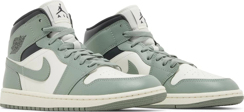 Air Jordan 1 Mid Jade Smoke