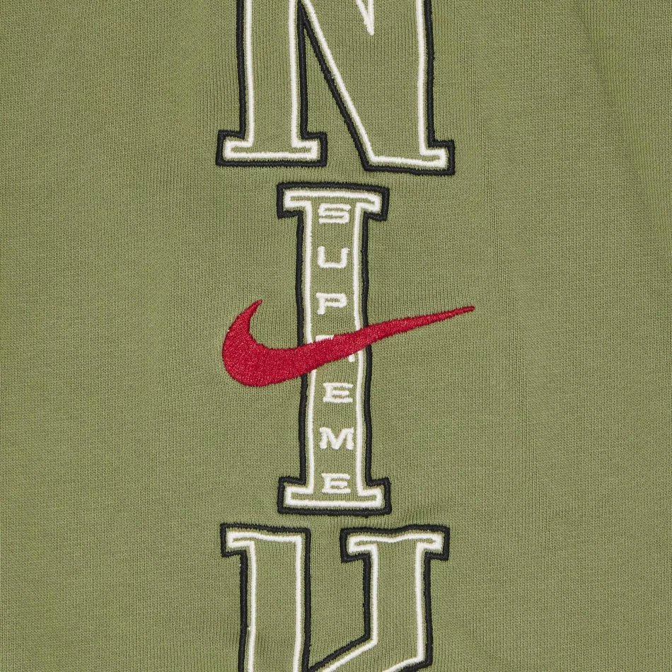 Supreme x Nike Hooded Sweatshirt Olive