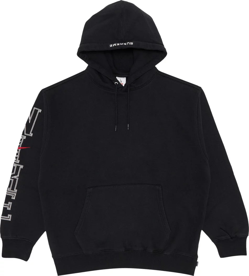 Supreme x Nike Hooded Sweatshirt Black