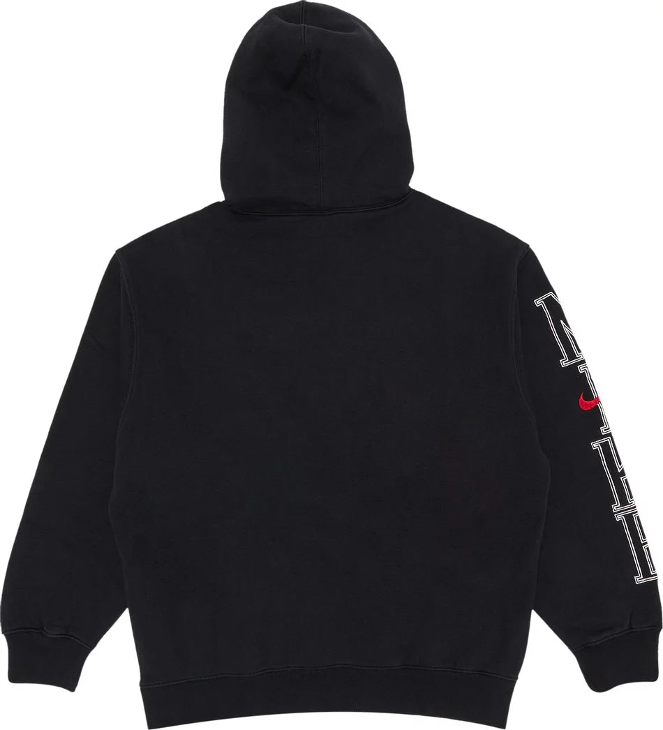 Supreme x Nike Hooded Sweatshirt Black