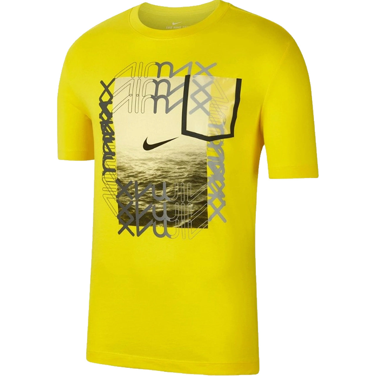 Nike NSW Tee Sneaker CLeather 5 Yellow