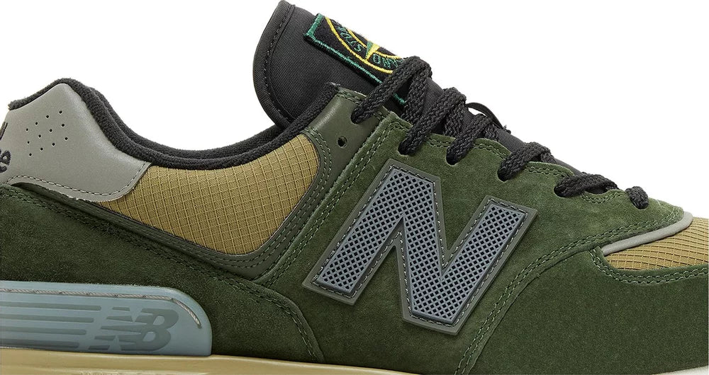 Stone Island x New Balance 574 Legacy 'Dark Green'