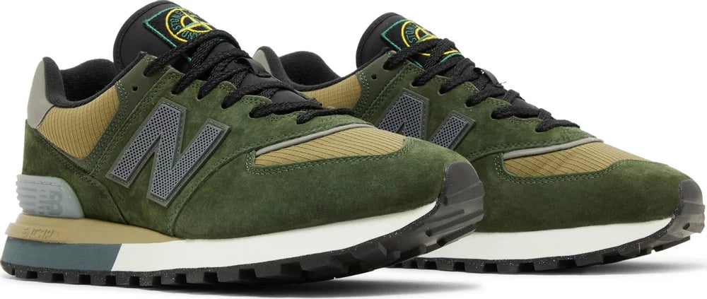 Stone Island x New Balance 574 Legacy 'Dark Green'