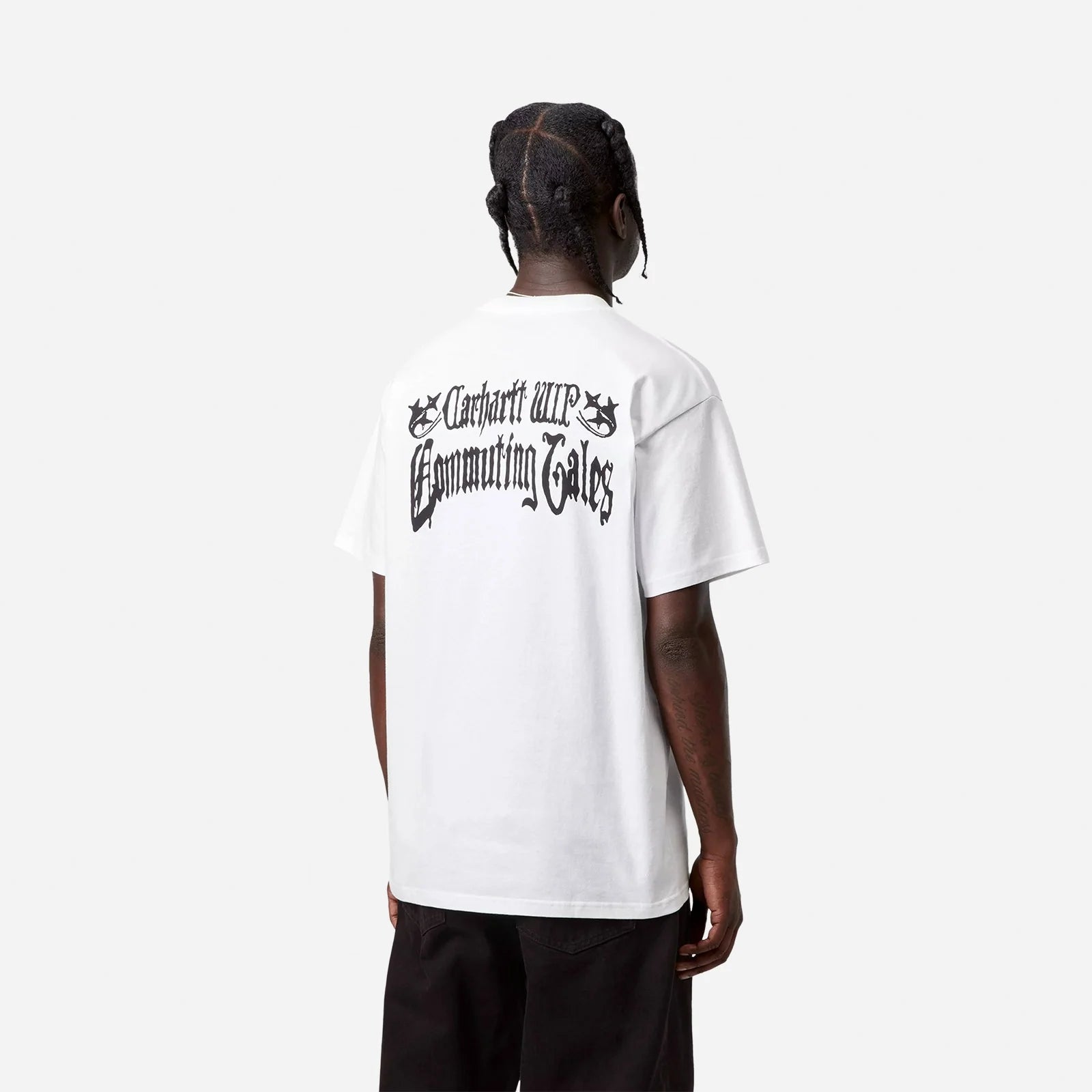 Carhartt WIP SS Commuting Tales T-Shirt White