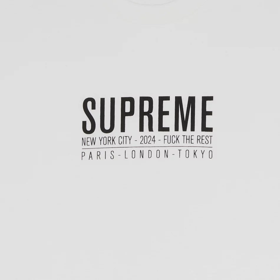 Supreme Paris Tee 'White'