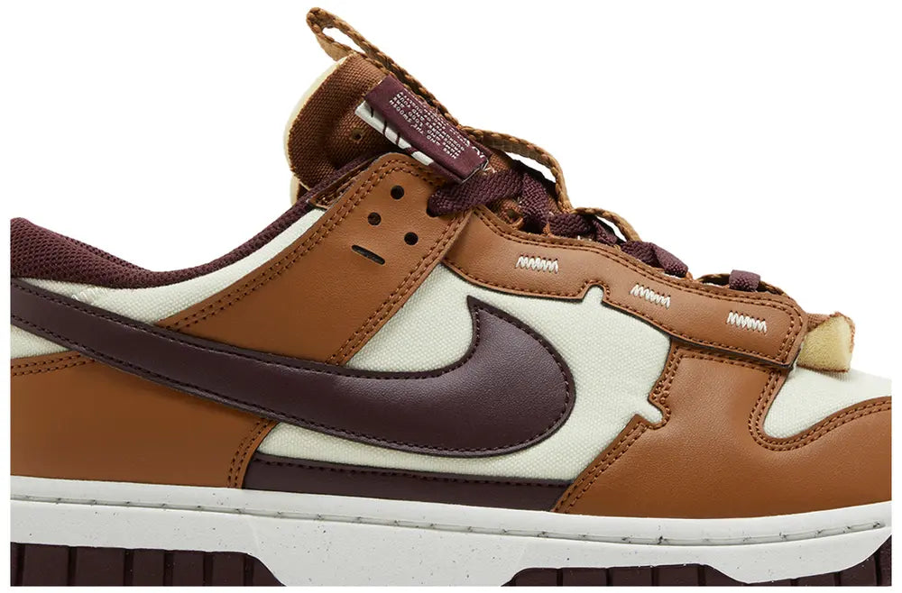 Nike Dunk Low Jumbo 'Light British Tan Burgundy Crush'