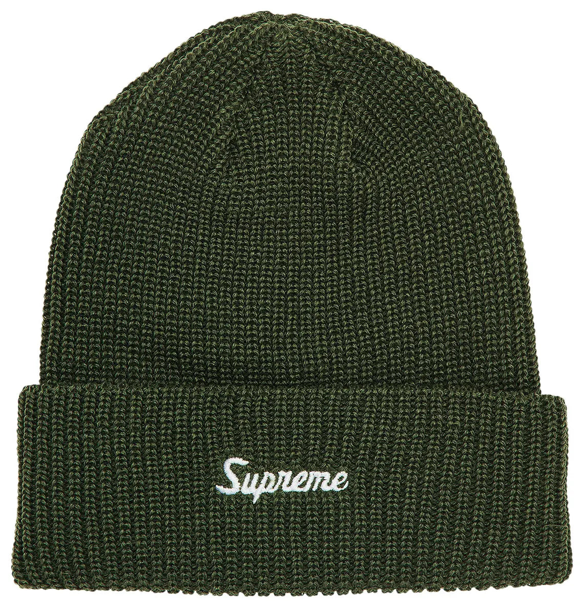 Supreme Loose Gauge Beanie Olive