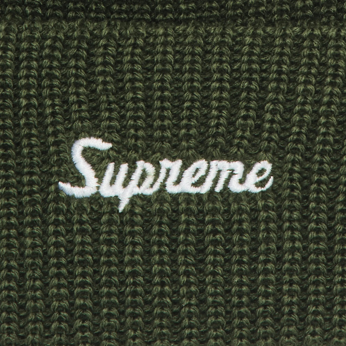 Supreme Loose Gauge Beanie Olive
