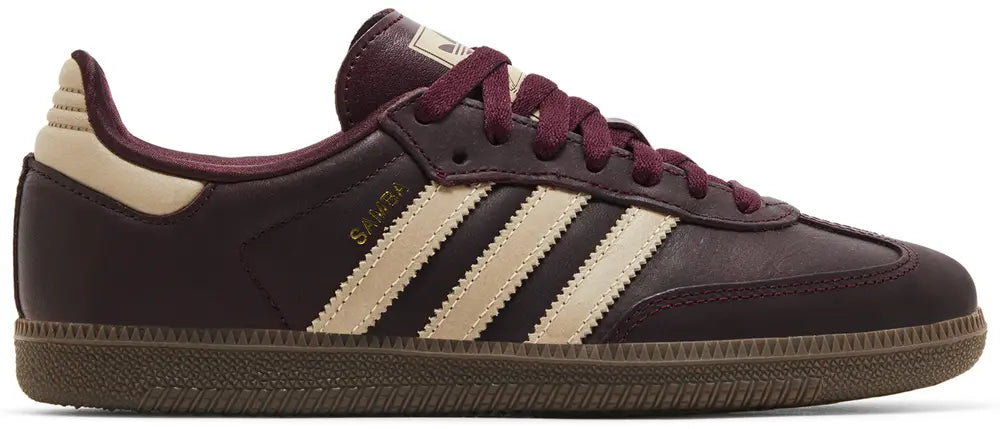 Adidas  Wmns Samba OG 'Maroon Crystal Sand'