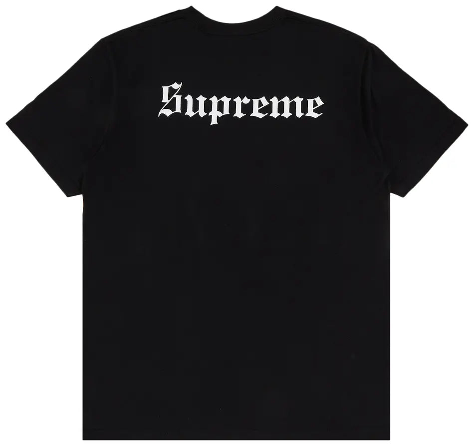 Supreme Snow White Tee 'Black'